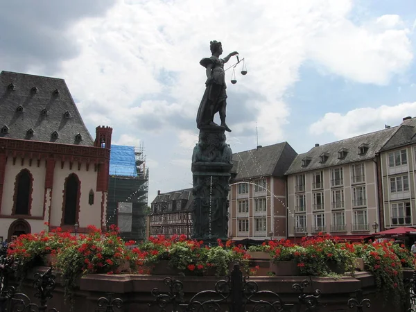 Francfort Allemagne Juillet 2015 Ancien Francfort Sur Main — Photo