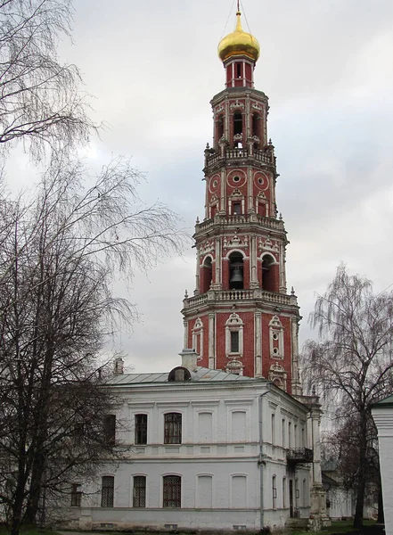 Новодевичий Монастырь Москве Россия Unesco Объект Всемирного Наследия — стоковое фото