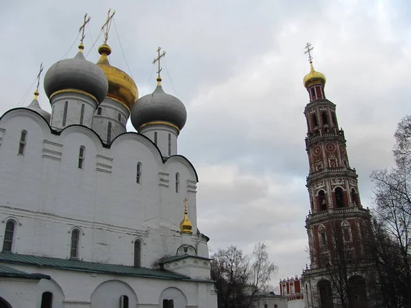 Новодевичий Монастырь Москве Россия Unesco Объект Всемирного Наследия — стоковое фото