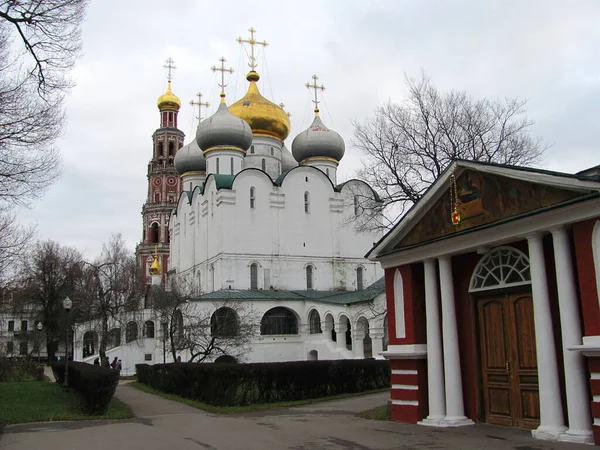 Novodevichiy Klooster Moskou Rusland Unesco Werelderfgoed — Stockfoto