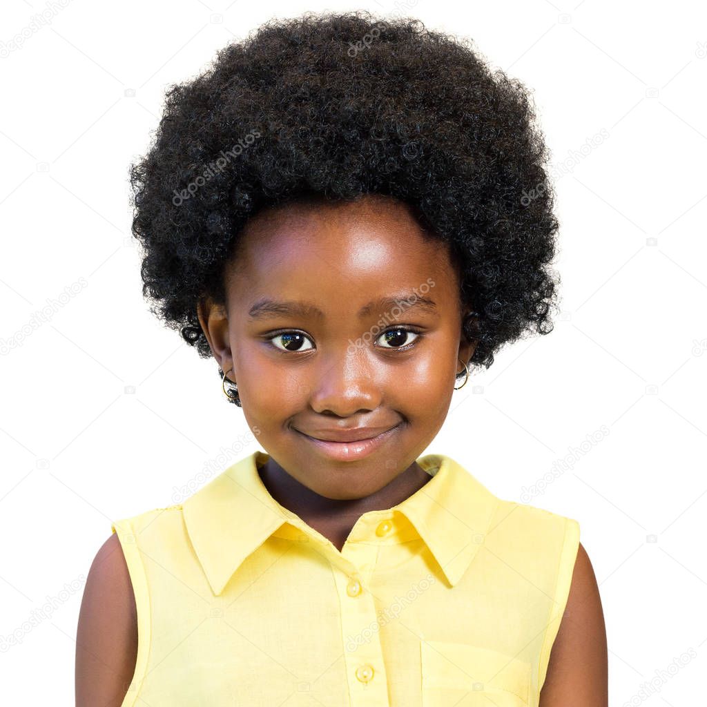 cute little african girl