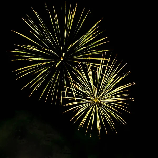 Feuerwerk in London — Stockfoto