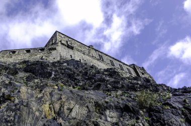 22 Mart 2008 tarihinde Edinburgh kalesinde Edinburgh, İskoçya, İngiltere resmi