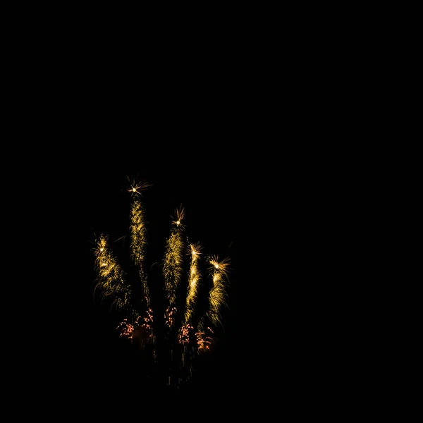 Feuerwerk Der Nacht London — Stockfoto