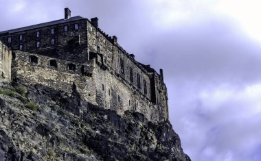 Resim Edinburgh Kalesi üzerinde 22 Mart 2008 Edinburgh, Büyük Britanya