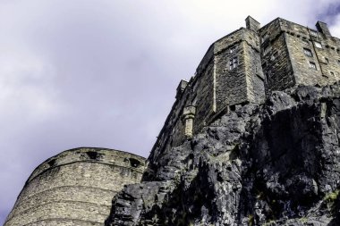 Resim Edinburgh Kalesi üzerinde 22 Mart 2008 Edinburgh, Büyük Britanya