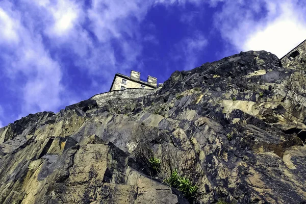 Resim Edinburgh Kalesi üzerinde 22 Mart 2008 Edinburgh, Büyük Britanya