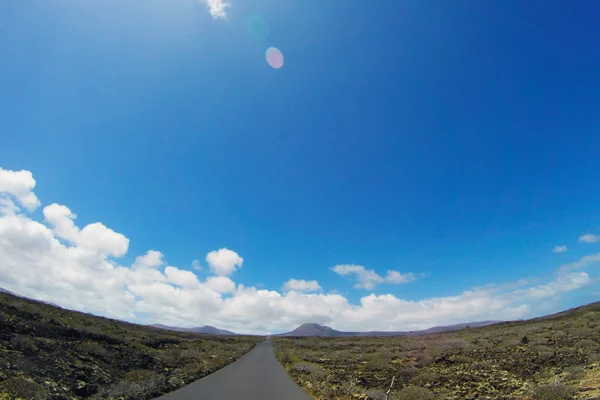 Дорога Никуда Лароте Канарские Острова Испания — стоковое фото