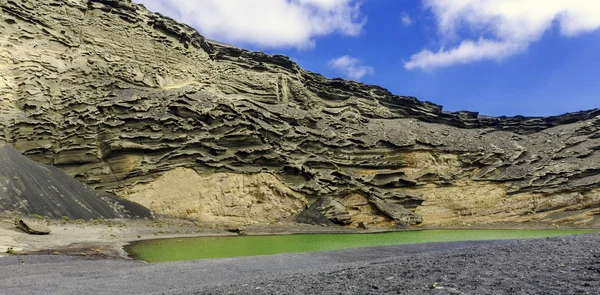 Yeşil göle - Lago Verde / El Golfo / Lanzarote / Kanarya Adaları