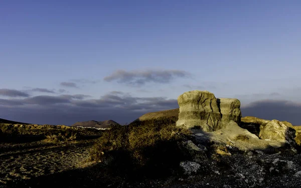 Barranco Tenegime Guatiza Lanzarote Islas Canarias — Foto de Stock