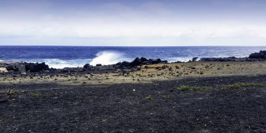 Atlantik Okyanusu - Los Cocoteros, Lanzarote, Kanarya Adaları, İspanya