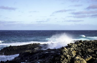 Atlantik Okyanusu - Lanzarote, Kanarya Adaları, İspanya
