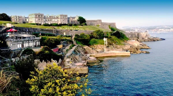 Plymouth çapa - ocean view, Plymouth, Devon, İngiltere