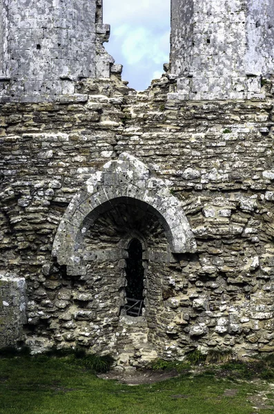 Reste Der Burg Von Corfe Wareham Vereinigtes Königreich — Stockfoto