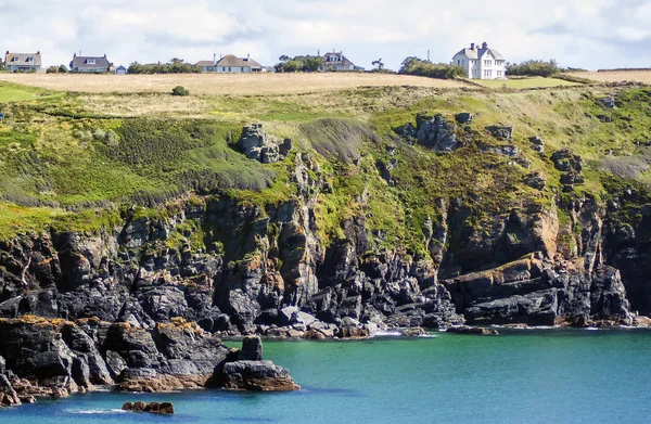 Océan Cornique Vue Depuis Lizard Point Cornwall Royaume Uni — Photo