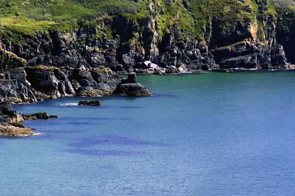 Océan Cornique Vue Depuis Lizard Point Cornwall Royaume Uni — Photo