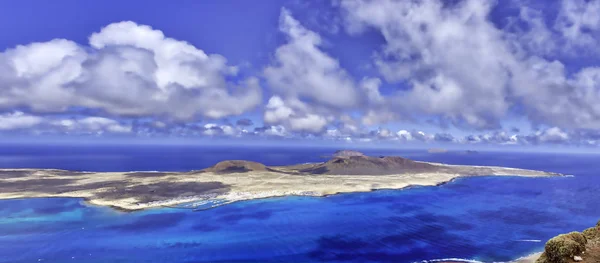 Volcanic Island Graciosa Лансароте Канарские Острова Испания — стоковое фото