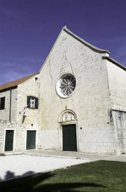 Kilise ve manastır St. Dominik Trogir, Hırvatistan 