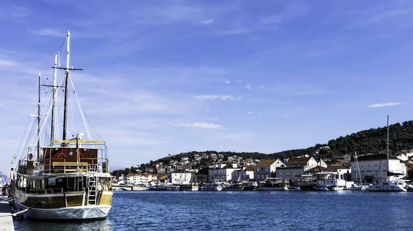 Pier Waterfront Trogir Croatia — Stock Photo, Image