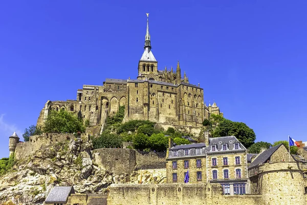 Mont Saint Michel Normandy France May 2019 — Stock Photo, Image