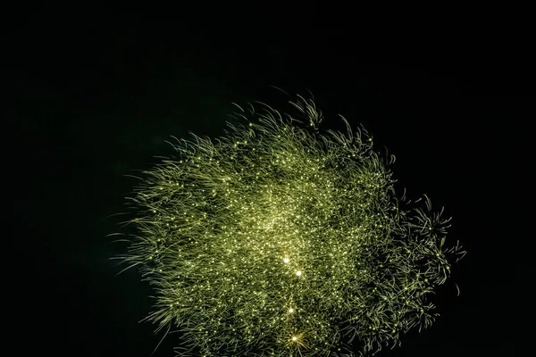 Noche Fuegos Artificiales Londres Reino Unido — Foto de Stock