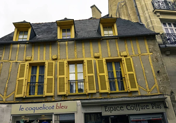 Arquitetura Vintage Cidade Velha Vannes Bretanha França Maio 2019 — Fotografia de Stock