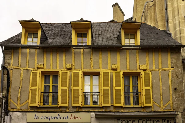 2019年5月30日 フランス ブルターニュ州ヴァンヌの旧市街のヴィンテージ建築 — ストック写真