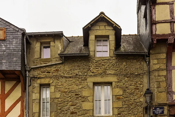 Vintage Architectuur Van Oude Stad Vannes Bretagne Frankrijk Mei 2019 — Stockfoto