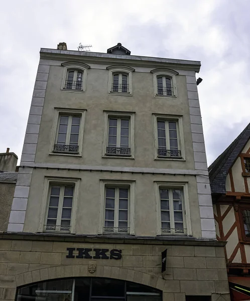 2019年5月30日 フランス ブルターニュ州ヴァンヌの旧市街のヴィンテージ建築 — ストック写真