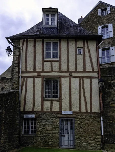 Arquitetura Vintage Cidade Velha Vannes Bretanha França Maio 2019 — Fotografia de Stock