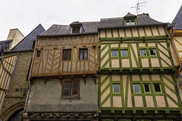 Zabytkowe Architektury Starego Miasta Vannes Bretania Francja Dniu Maja 2019 — Zdjęcie stockowe