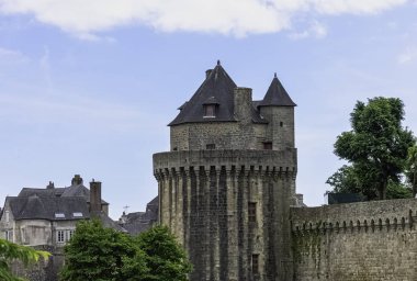Vannes City Walls, Vannes, Brittany, Fransa 30 Mayıs 2019