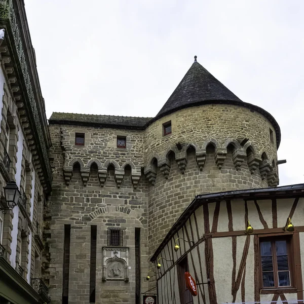 Vannes City Walls Vannes Brittany France Травня 2019 — стокове фото