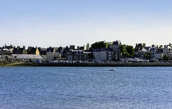 Vintage Architecture Harbor Saint Malo Brittany France Травня 2019 — стокове фото