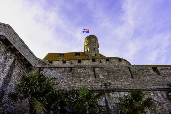 Saint Malo City Walls Saint Malo Bretagne Frankrike Den Maj — Stockfoto