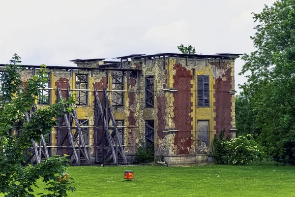 Zničený Hrad Coupvray Chateau Coupvray Coupvray Seine Marne Ile France — Stock fotografie