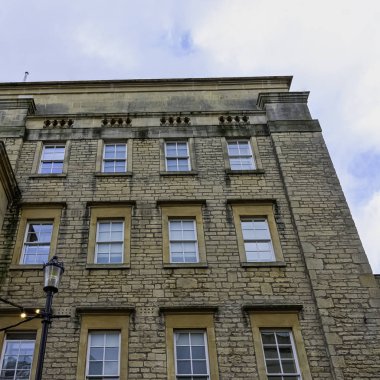 Bath, Somerset, İngiltere 'nin klasik mimarisi 1 Aralık 2019