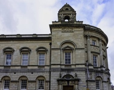 Bath, Somerset, İngiltere 'nin klasik mimarisi 1 Aralık 2019