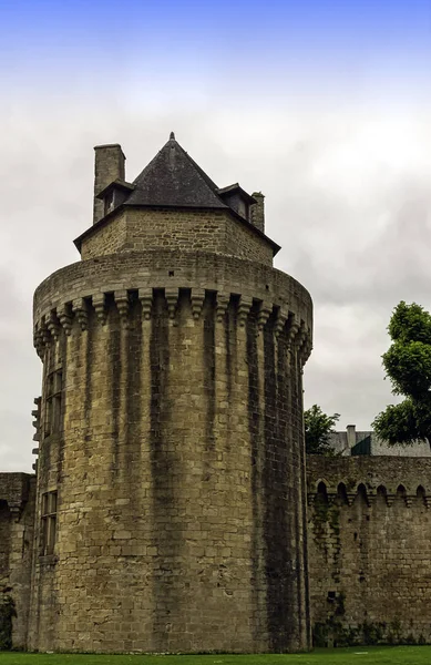 Stadsmuren Van Vannes Vannes Bretagne Frankrijk Mei 2019 — Stockfoto