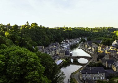 Dinan Limanı - Dinan, Brittany, Fransa