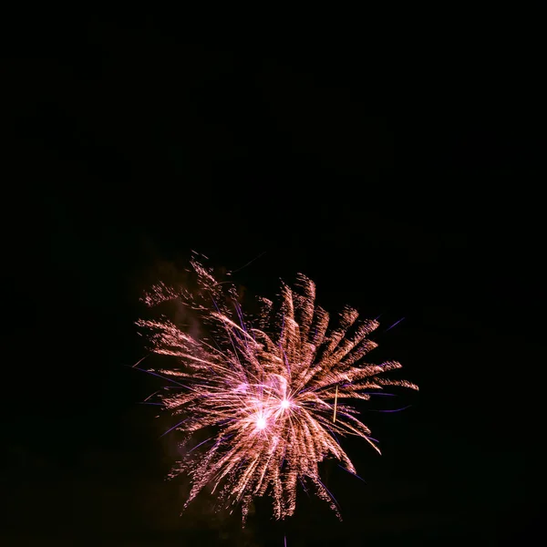 Serata Fuochi Artificio Londra Regno Unito — Foto Stock