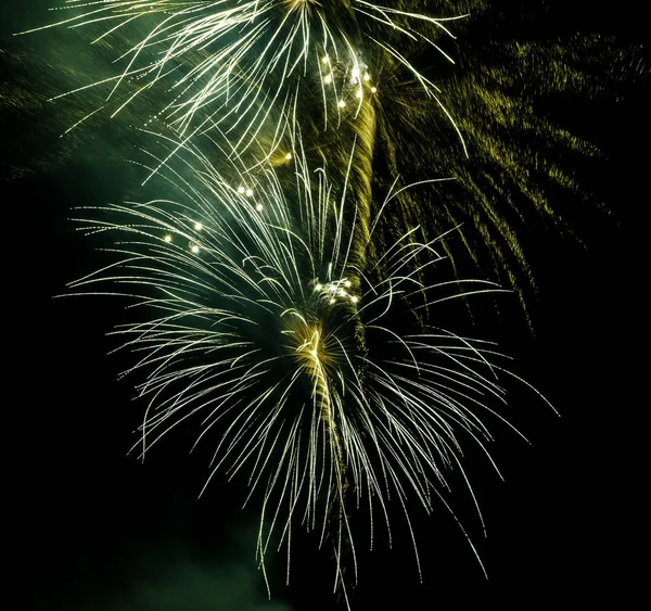 Vuurwerk Londen Verenigd Koninkrijk — Stockfoto