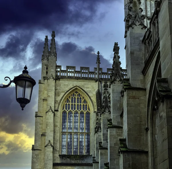 Bath Abbey Bath Somerset United Kingdom December 2019 — Stock Photo, Image