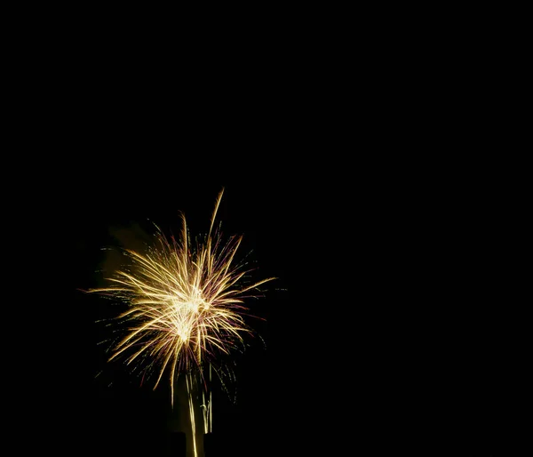 Fireworks Display Night London United Kingdom — Stock Photo, Image