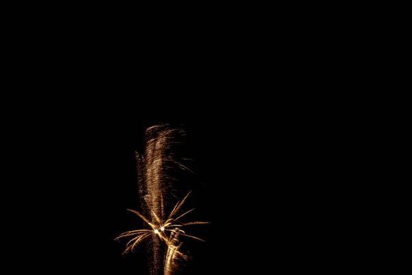 Ночь Фейерверков Лондоне Великобритания — стоковое фото