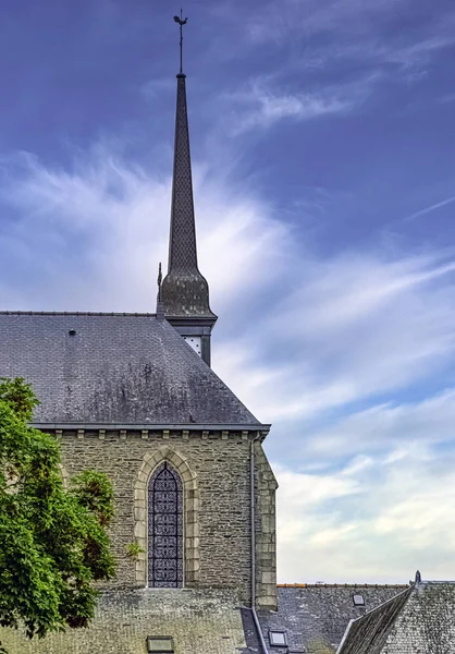 Mennais兄弟教堂 Chapelle Des Freres Mennais 2019年5月30日 法国布列塔尼 普洛埃尔迈勒 — 图库照片