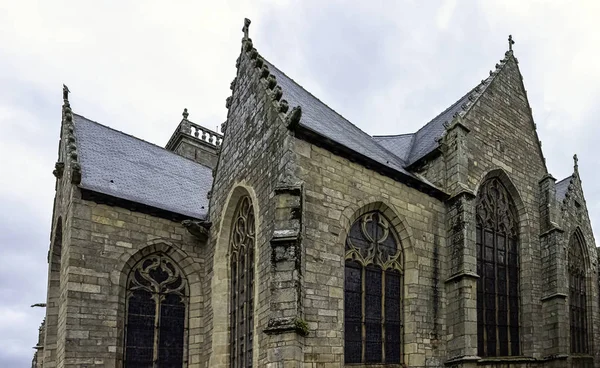 Chiesa Parrocchiale Saint Armel Eglise Saint Armel Ploermel Bretagna Francia — Foto Stock