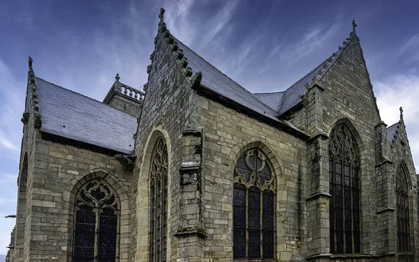 2019年5月30日法国布列塔尼Ploermel的Saint Armel Parish Church Eglise Saint Armel — 图库照片