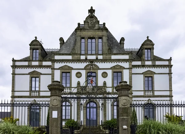 Városháza Ploermel Bretagne Franciaország 2019 Május — Stock Fotó