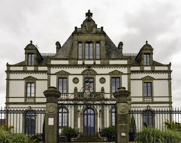 Town Hall Ploermel Brittany France May 2019 — Stock Photo, Image